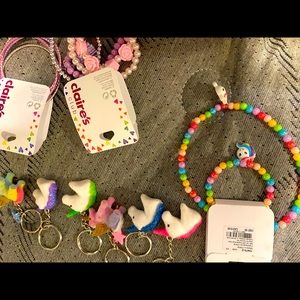Unicorn jewelry &makeup